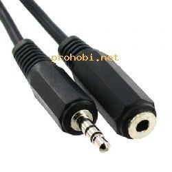 Audio podaljšek 3,5M-3,5Ž 1,8m