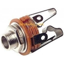 Vticnica 6,3 mm STEREO-panel