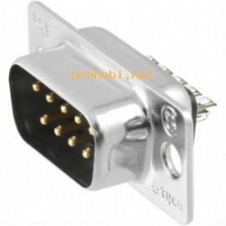 Connector DB-9 male (cable)