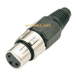 Vtikac XLR-zenski-kabel...